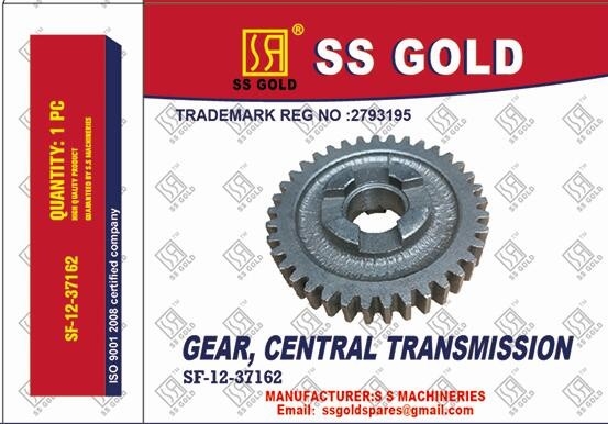 12-37152 Central transmission gear SSGOLD brand ISO9001 2008 Certification